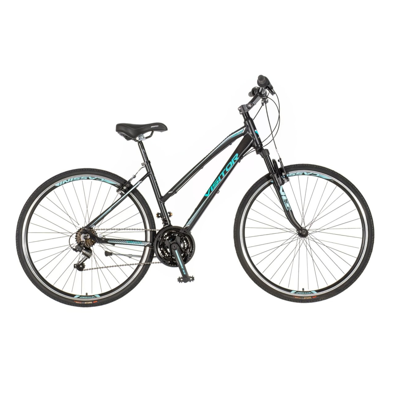 Visitor Terra lady 28" crno-tirkiz